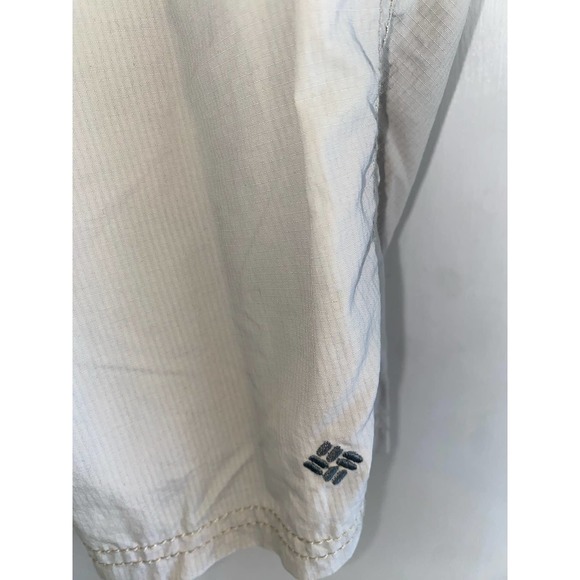 COLUMBIA Khaki Women's 16 Hiking Waterproof Capris - Picture 7 of 11